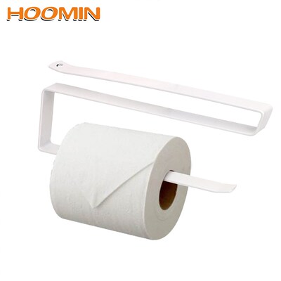 HOOMIN Hanging Paper Kitchen Cupboard for Tissue Cling Film