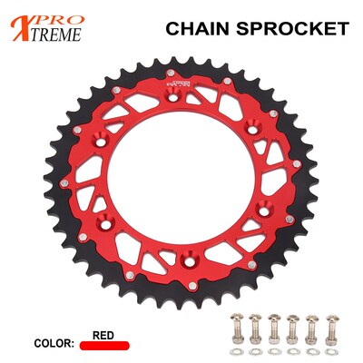 Motorcycle Chain Rear Sprocket 42T 44T 45T 46T 47T 48T 49T