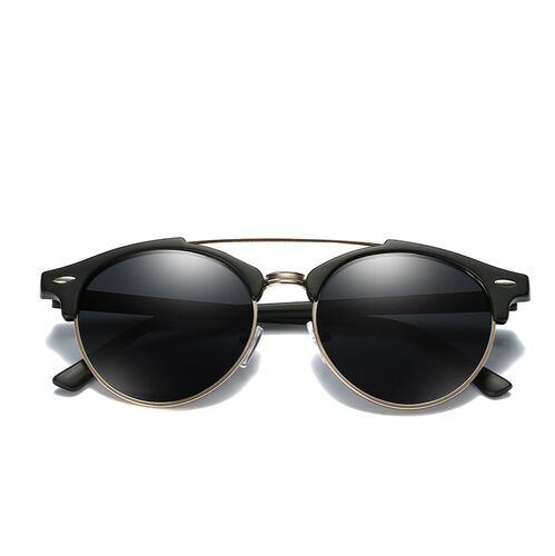 Women Polarized Sunglasses for Men and Women Round Frame Fa