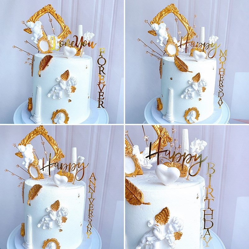 Happy Birthday Acrylic Cake Topper Cake Toppers Birthday