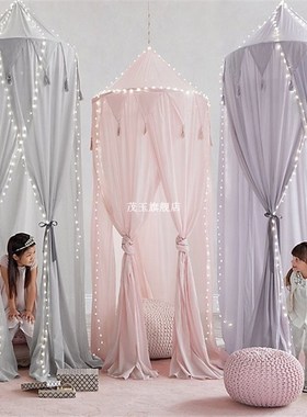 Kid Baby Bed Canopy Bedcover Mosquito Net Curtain Bedding Ro