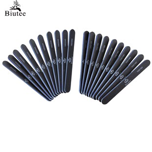 Biutee 10pcs/Set Nail Files 100/180 and 180/240 Nail Buffe