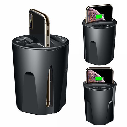 QI Wireless Car Charger For iphone 8 X 10  S10