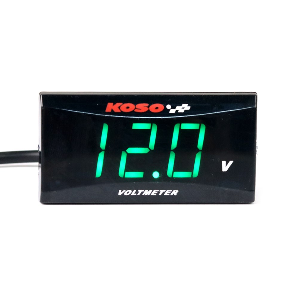KOSO DC 9V-150V Voltmeter Mini Voltage Meter for electric mo