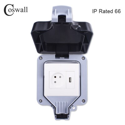 Coswall IP66 Weatherproof Waterproof Outdoor Israel Standar