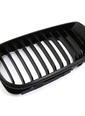 X ATOHAX Matte Black Front Hood Kidney Grille Grill  BMW E46