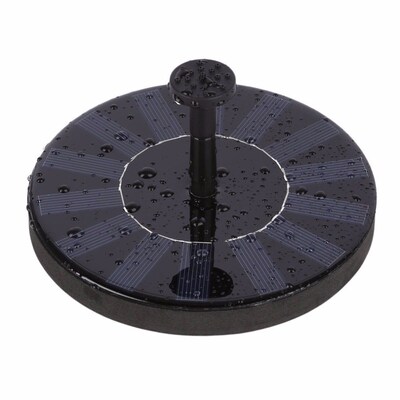Solar Water Panel Power Fountain Pump Kit for Pool Garden Po