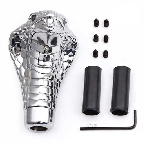 Universal Car Manual Gear Stick Snake Shape Shift Knob Cryst