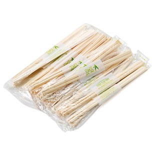 25 pairs /set! Disposable Chinese Bamboo Wooden Chopsticks w