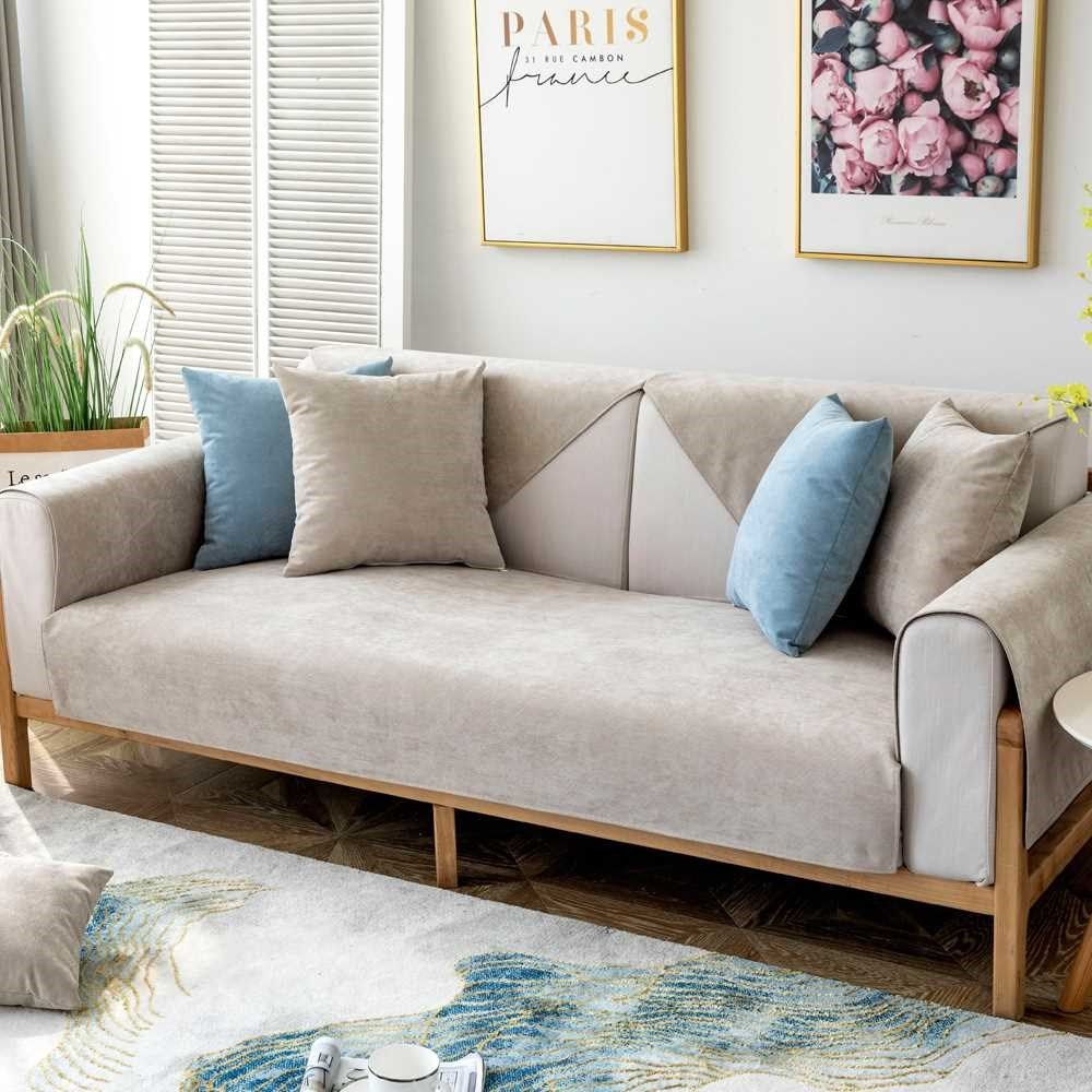 1PCS Waterproof Sofa Cushion rine-proof Pet Couch Cover  Sea图片