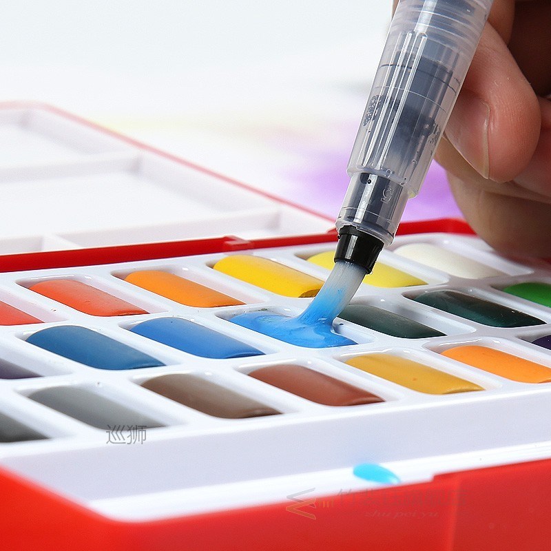 Faber Castell  24/36/48 Brilliant Colors Solid Watercolor Pa