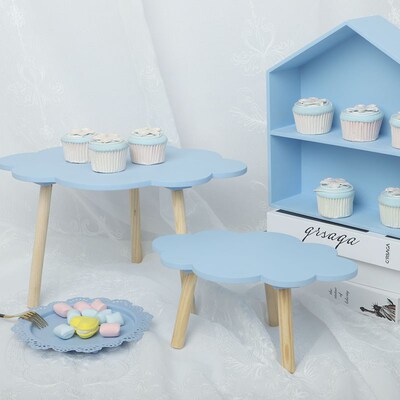 Cloud cake stand wooden dessert table decoration birthday c