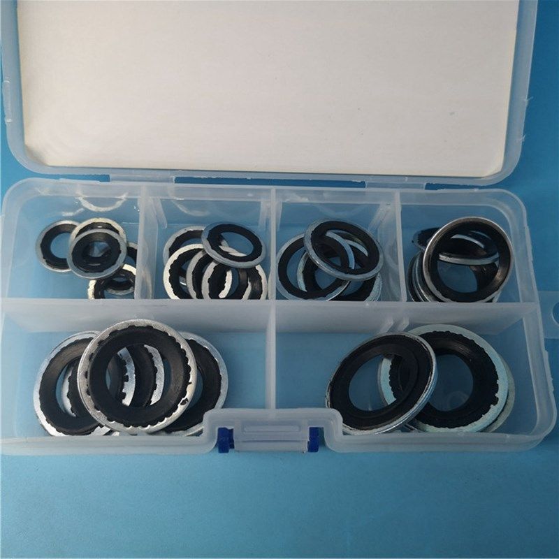 Air Conditioner Pump Washer 30Pcs A/C Compressor Sealing Gas