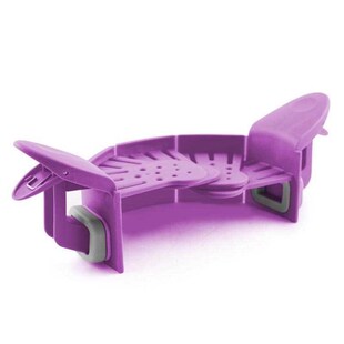 1pcs New Silicone Pot Pan Strainer Snap Strain  On Pasta Foo