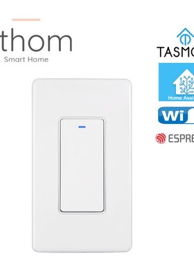 ATHOM US switch  pre flashed tasmota ESP8266 based WiFi swi