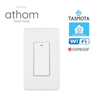ATHOM US switch  pre flashed tasmota ESP8266 based WiFi swi