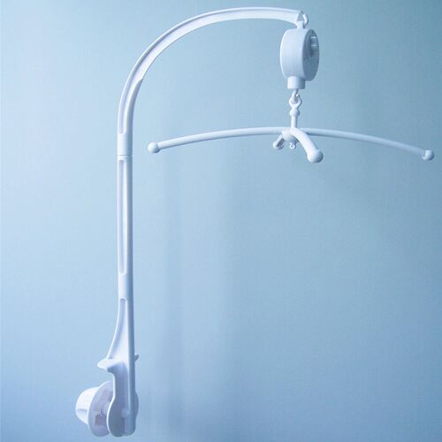 Baby Toys White Rattles Bracket Set Newbron Crib Mobile Bed