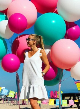 1pc 36inch Giant pink blue Inflable Balloon large Latex