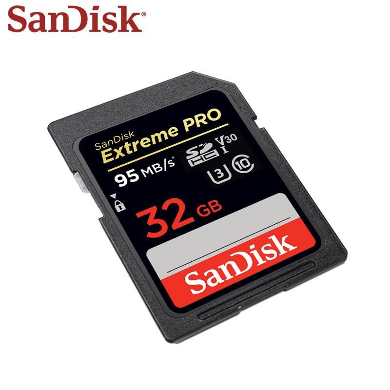 Original SanDisk Extreme PRO SD Card 128GB 64GB 32GB Cl