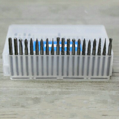 3mm*3mm tungsten carbide rotary burrs grinding head lling cu