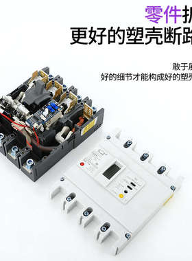 RM1LE三相四线漏电断路器漏电保护开关250a/160a/400a安全低功耗