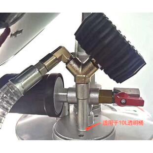 路博抽接油机配件 100L废机油接油机90升 配件抽油管量杯 万向轮