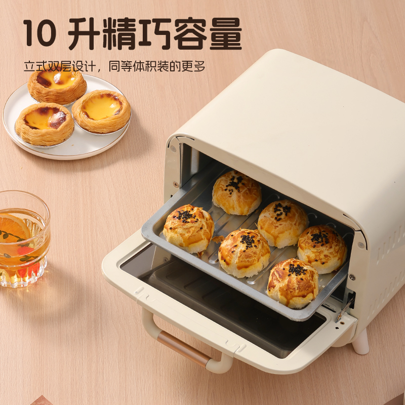 德系微波炉烤箱蒸箱三合一小型四合一蒸烤一体机迷你一人2025新款