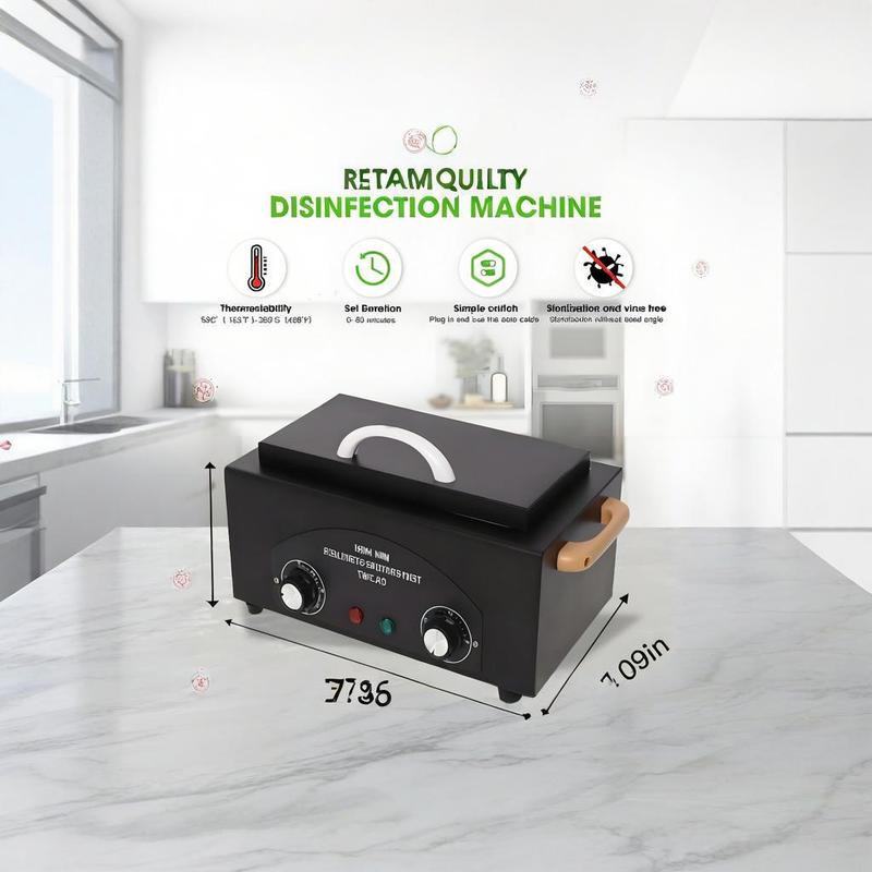 杀毒数显美甲店奶瓶高温牙科消毒机手机美睫双灯管杀菌牙套消毒盒