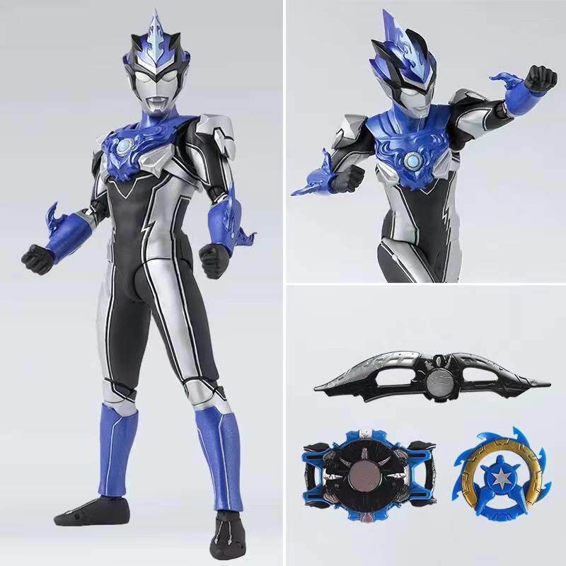 새로운 블레이저 SHF 울트라 피규어 샤이닝 시로텔리가 전신 관절 슈퍼 가동 노아 토이 액트