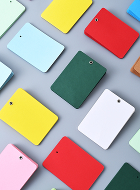 陌释彩色硬纸卡牛皮纸大红黄色绿色蓝多色300克彩纸吊牌粉红产品周转手写挂牌卡分类跟踪标识卡定做设计印刷