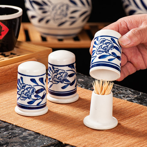 陶瓷湘菜汤盘手绘小碗青花餐具