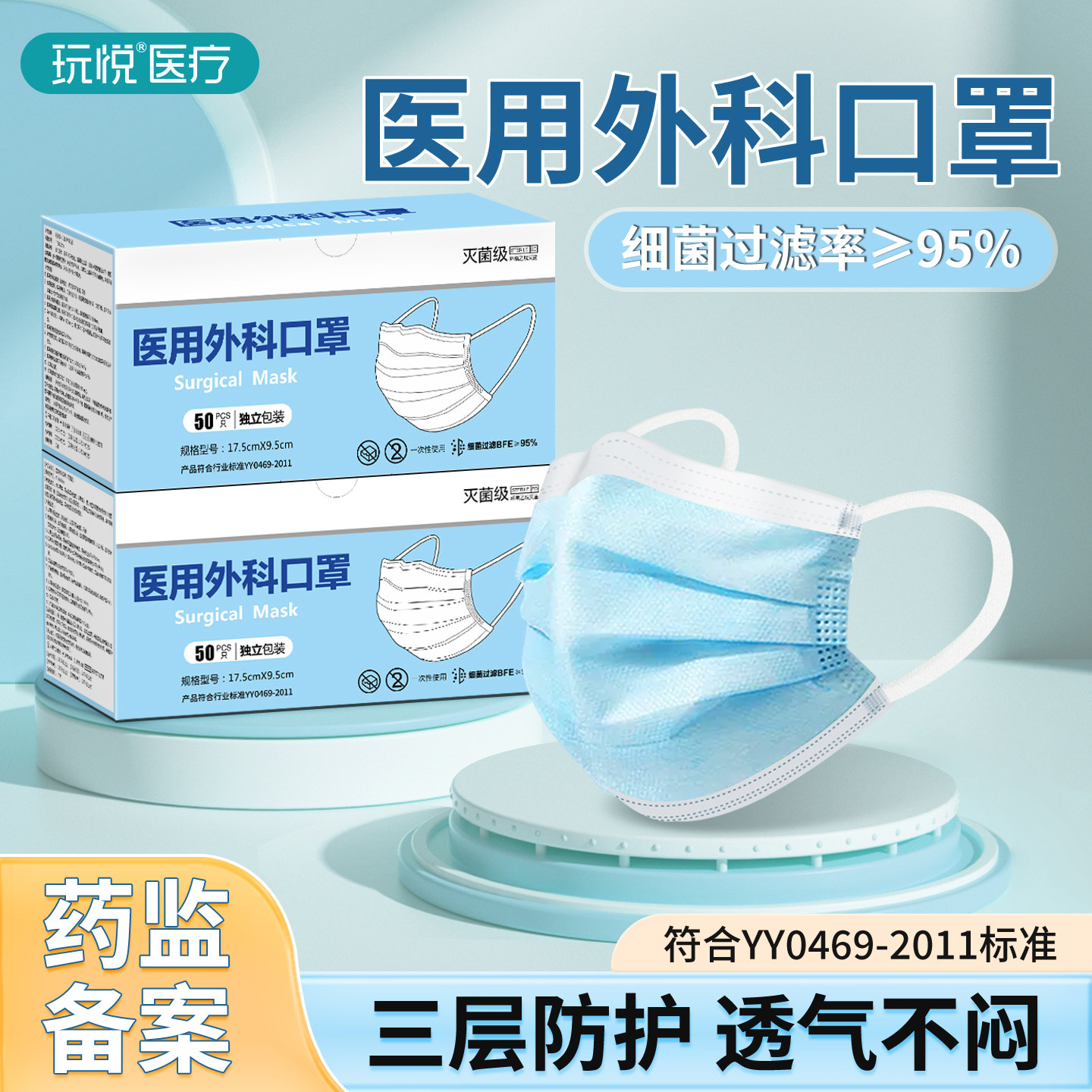 玩悦一次性医疗医用外科24h速发
