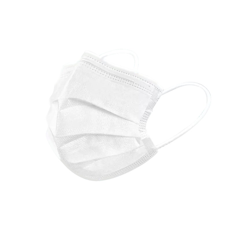 白色医用口罩一次性医疗三层夏季薄款透气正品官方旗舰店女高颜值