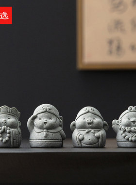 哲选石材客厅书房装饰摆件