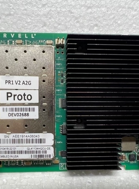 【议价】qlogic ql41134HQCU-DE 047W4V 四口万兆网卡