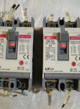 【议价】【议价】韩国进口空气开关 ABE 32b 15A一个,5A一