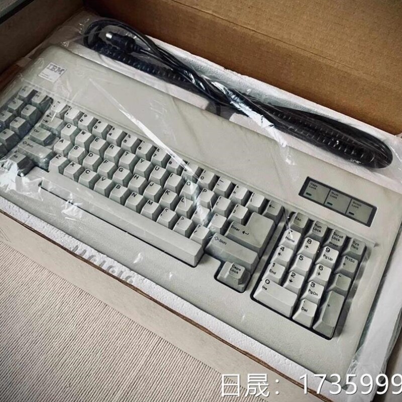 【议价】IBM Model F AT 键盘&mda&mda&mdaPC键盘之二祖。
