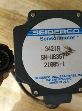 【议价】SEIBERCO伺服电机3421A SN-U6351功能完好非实价