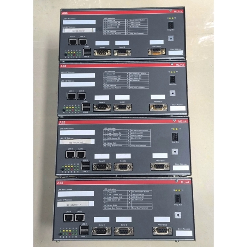 【议价】ABB MLink控制器1T102019R1001拍前请询价