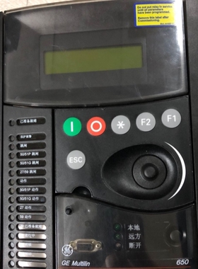 【议价】GE Multilin 650数字式间隔控制器F650BABF1G0HIC