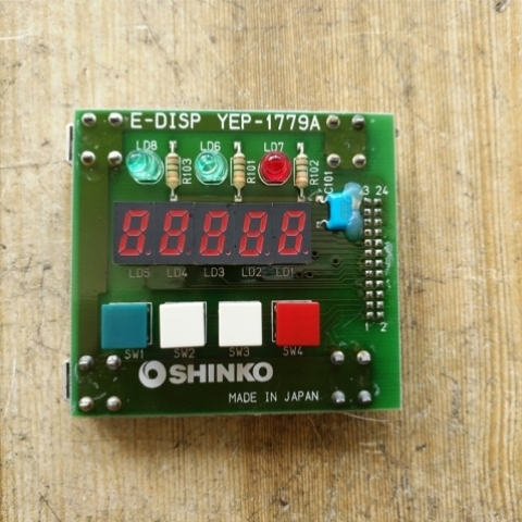 【议价】SDD-E-200AC4K00-1A-1板E-DISP YEP-1779A 功能完好 非实