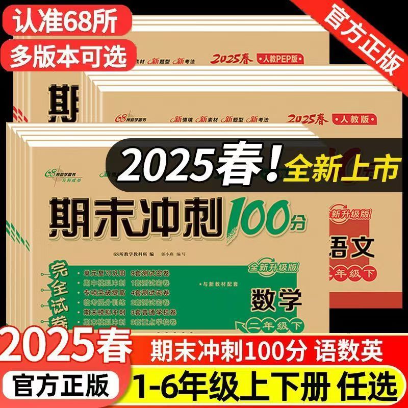 2025新版期末冲刺100分