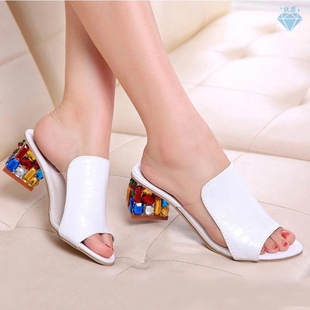 Heels peep Toe Summer women's Shoes Woman Sandals sl