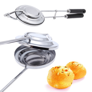 Stainless Toast Tongs Clip Grill Bread Cake Steel Sandwich