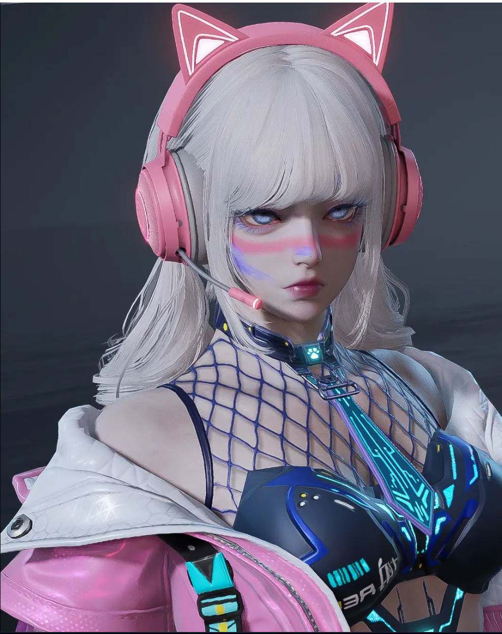 永劫无间捏脸数据沈妙捏脸女脸|千机喵|甜妹可爱软妹 赛博黑皮