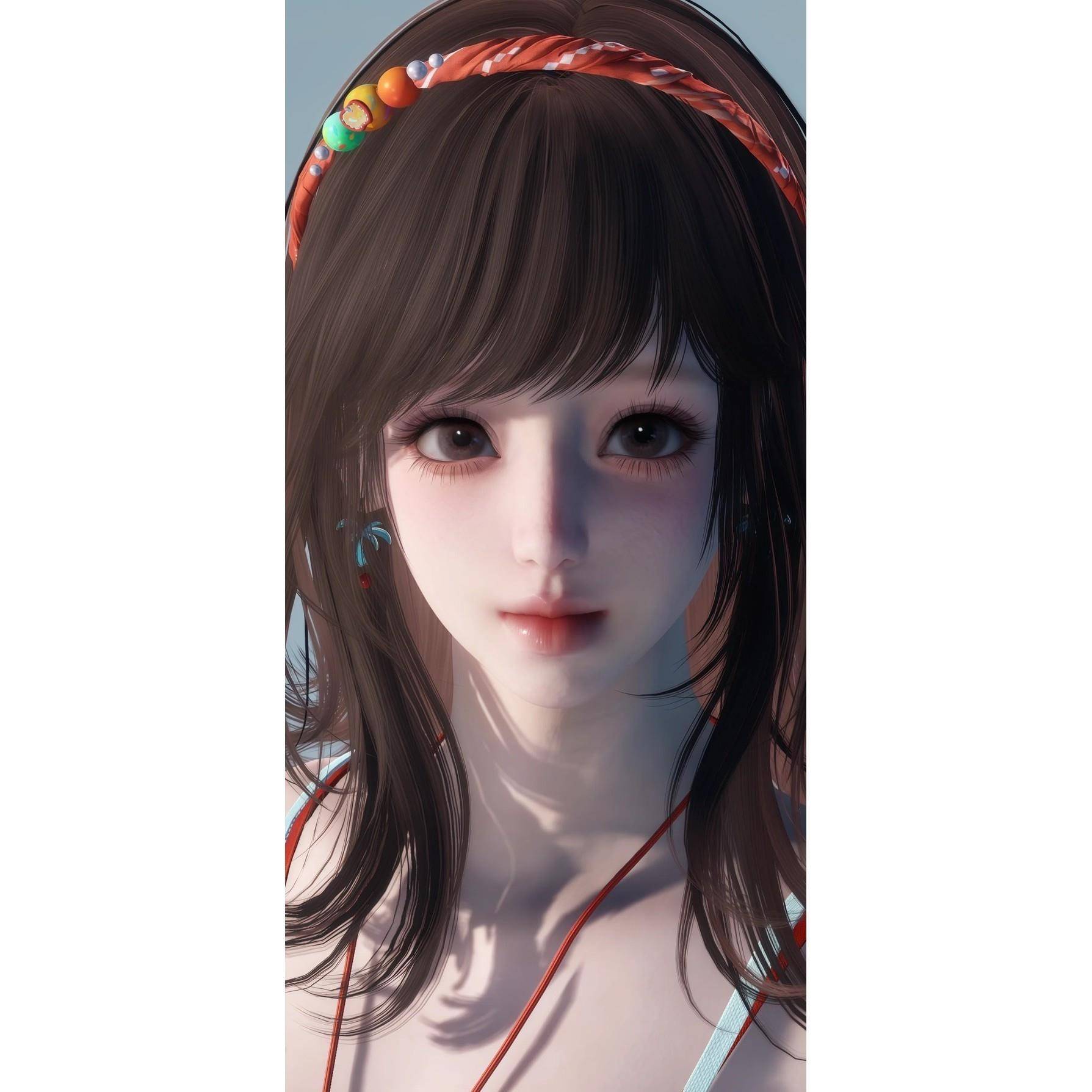很纯正的萌 小星晕晕 晕晕小星 恋与深空捏脸 萌妹 甜妹 少女