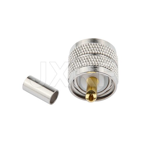 同轴射频连接器UHF-J-3M头PL259