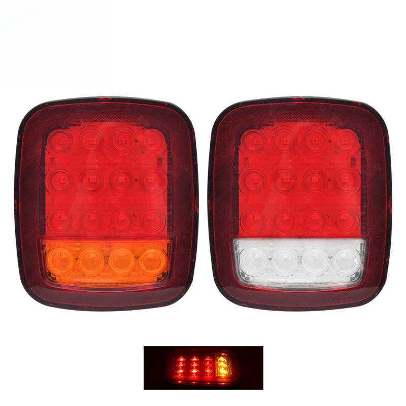 新拖车灯12V24V16LED拖车尾灯
