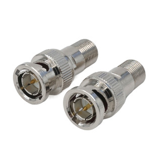 75欧姆 BNCJ F母转BNC公 全铜制射频同轴连接器