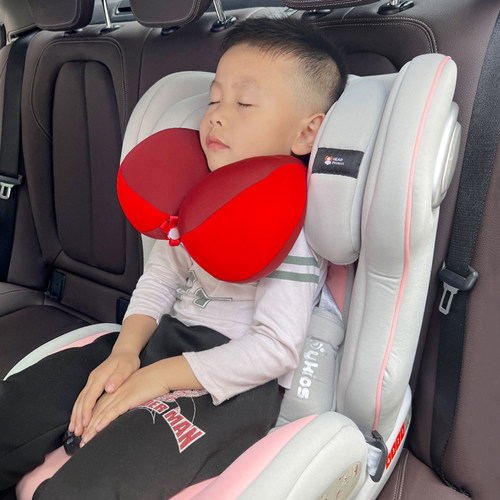 婴儿童u型枕记忆棉飞机枕宝宝安全座椅枕头推车护颈枕车用1-12岁